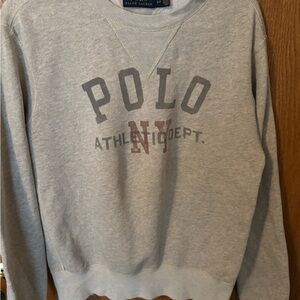 Ralph Lauren Gray Crewneck Men's Sweater